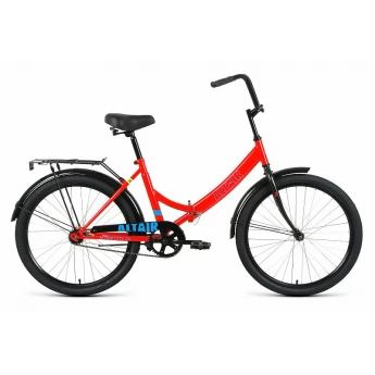 Велосипед складной Altair City 24 FR Красный/Голубой 2023 16"