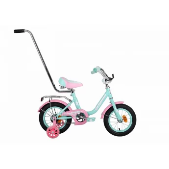 Велосипед Black Aqua Princess 12" Мятный/Розовый (2021)