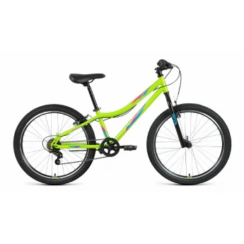 Велосипед Forward Iris 1.0 24" Зеленый/Бирюзовый (2021) 12"
