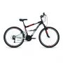 Велосипед Altair MTB FS 1.0 26" Черный/Красный (2021) 16"