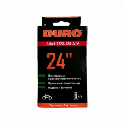 Велокамера Duro авто\н 24" 1.75/2.125